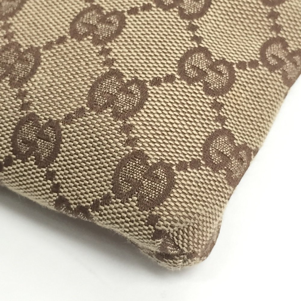 GUCCI 28566 Sherry GG Canvas Body Bag Waist Pouch Pattern Men Women ITC3HXU348UQ - Picture 6 of 10